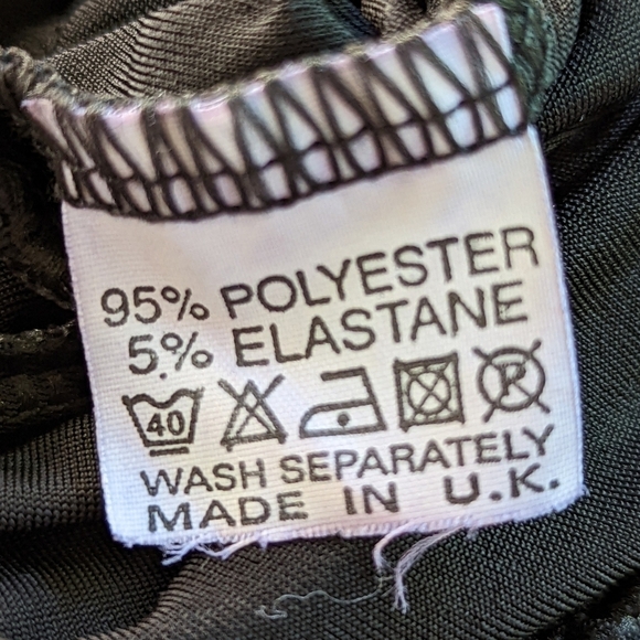 Club L Maternity Slinky Plunge V Neck Maxi Dress with M Slit Sz 12 in Black NWT - Picture 12 of 12